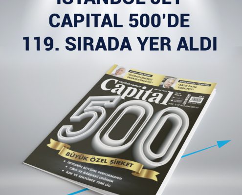 İstanbul Jet, Capital 500'de 119. Sırada!