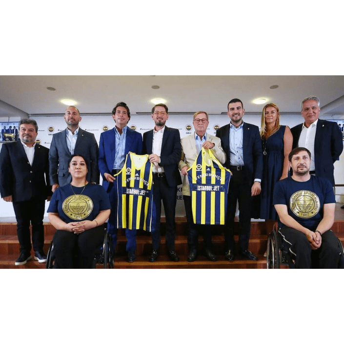 Fenerbahçe Tekerlekli Sandalye Basketbol Takımı’nın İsim Sponsoru, İstanbul Jet oldu.